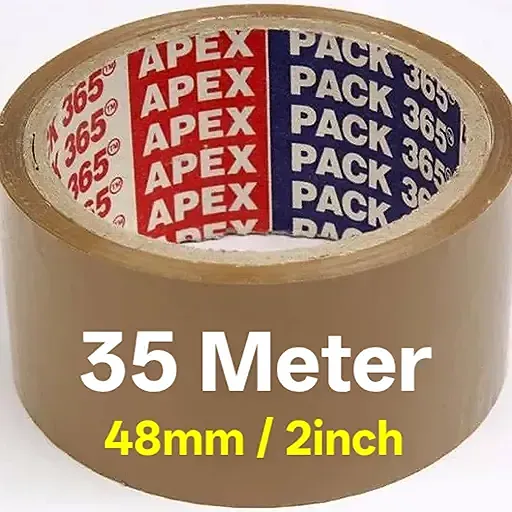 Apex Brown Tape (2inch) (35meter) (1 Roll)