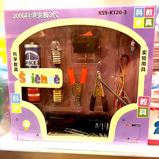 Electronics Science Kit Experiment set for Kids (Purple)