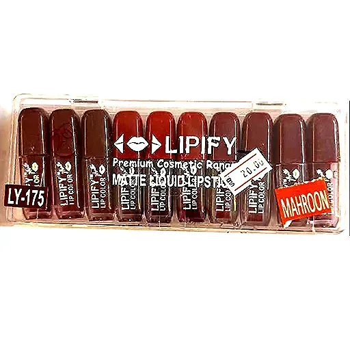 Lipify Lip Color Lipstick (Maroon)