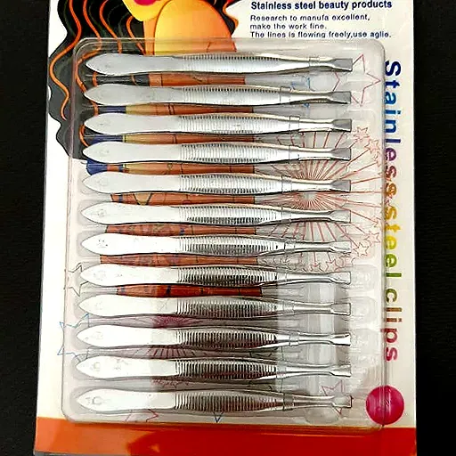 Wei Mei Stainless Steel Clips Tweezer