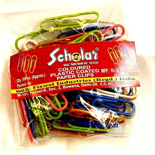 Zen Scholar Colour Paper Clip