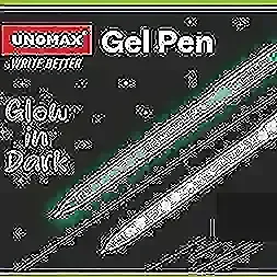 Unomax Glow In Dark (Gel Pen)