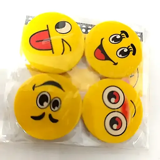 Emoji Eraser (4 erasers)