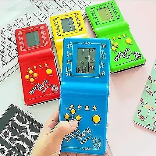 Retro Handheld Brick Game Console - Classic Portable Gaming