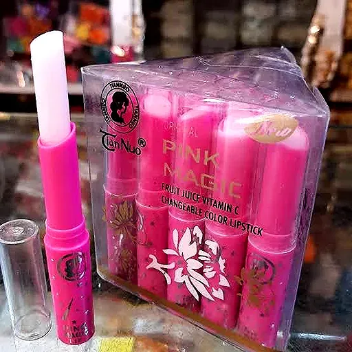 Pink Magic Changeable Color Lipstick (Fruit)