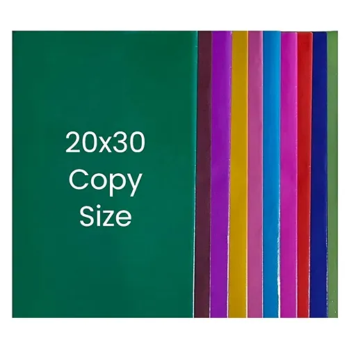Laminated Multicolor Notebook/Book Cover (20x30/Copy)