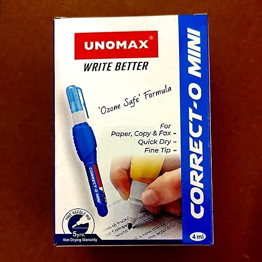 Unomax Mini Correct-O Correction Whitener Pen