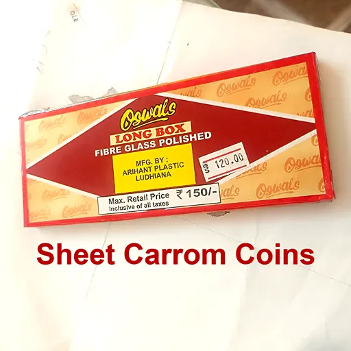 Oswals Sheet Carrom Coins