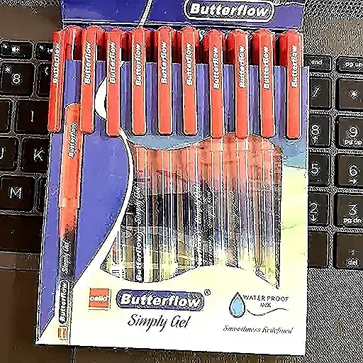 Cello Butterflow (Gel Pen)