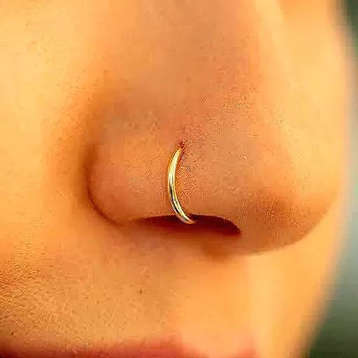 Golden Nose Ring