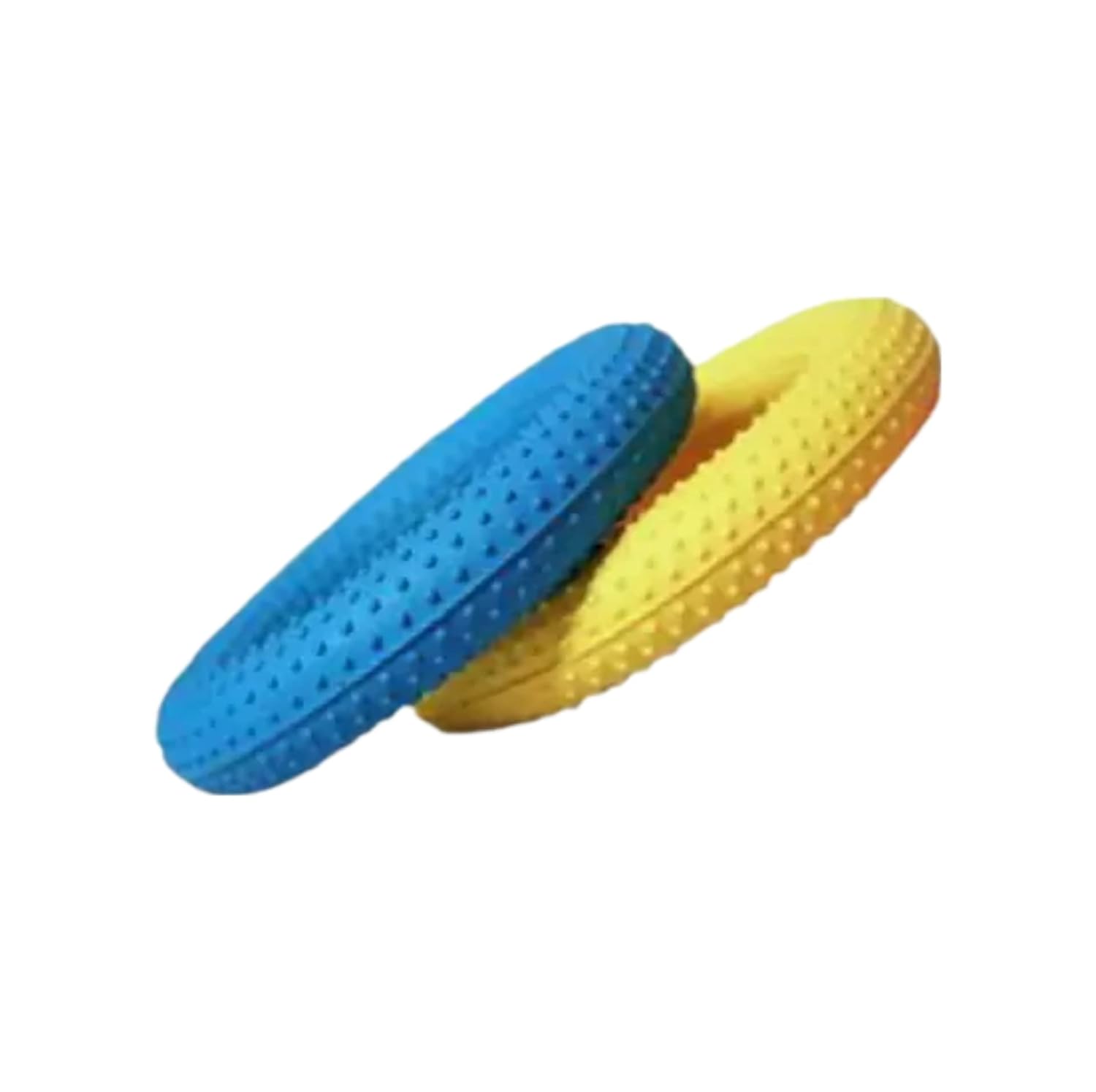 Rubber Dotted Tennikoit Ring 6 Inches Diameter Multicolor, Kids Playing, Tennis Ring, Rubber Frisbee