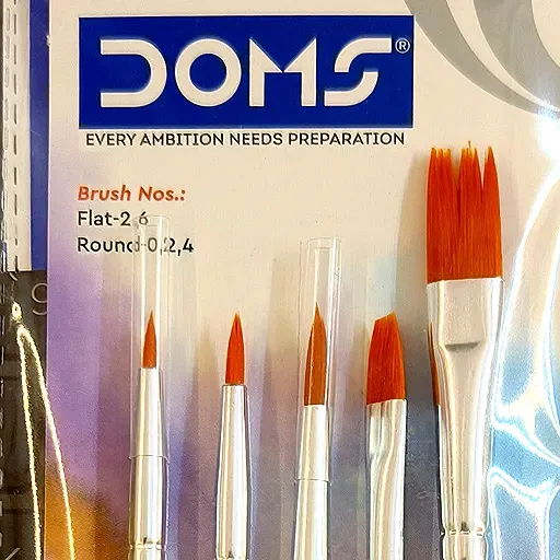 Doms Colourmate Paint Brush (5 brush)