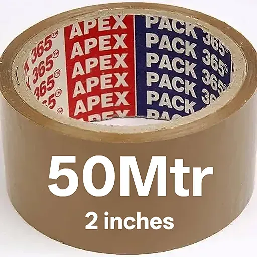 Apex Brown Tape (2inch) (50meter) (1 Roll)