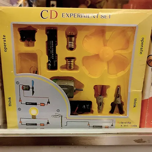 Electronics Science Kit Experiment set for Kids (yellow)