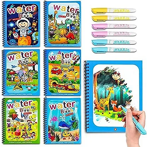 Magic Water Coloring Book